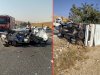 Urfa-Antep yolunda feci kaza! Çok sayıda yaralı var
