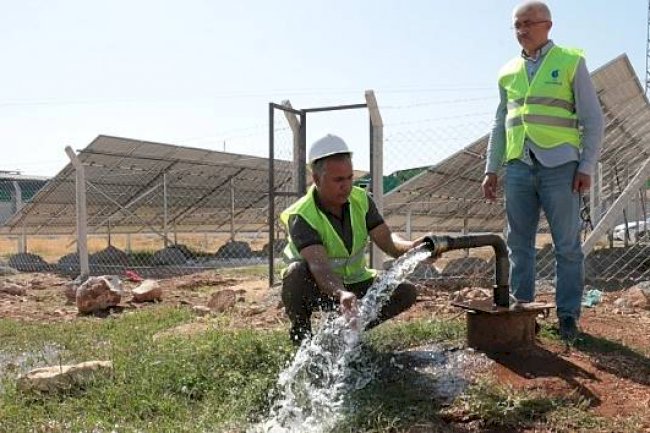Urfa'da enerji yatırımları GES içme suyu kuyularında uygulanıyor