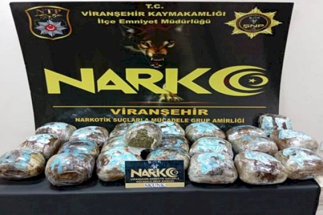 Viranşehir'de operasyon! Kilolarca ele geçirildi