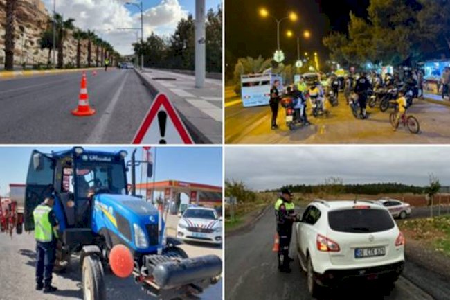 Urfalı sürücüler dikkat! 1785 araç trafikten men edildi