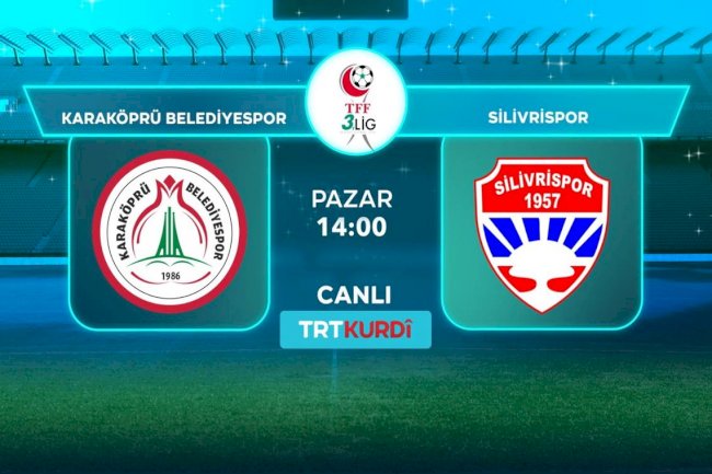 Liderin maçı TRT Kurdi'de yayınlanacak