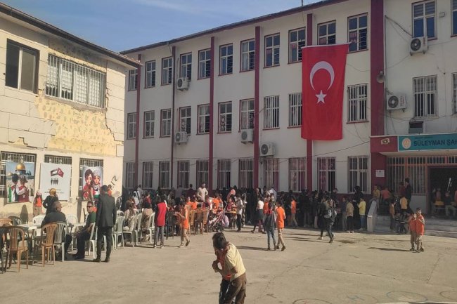Akçakale'de Gazze için kermes düzenlendi