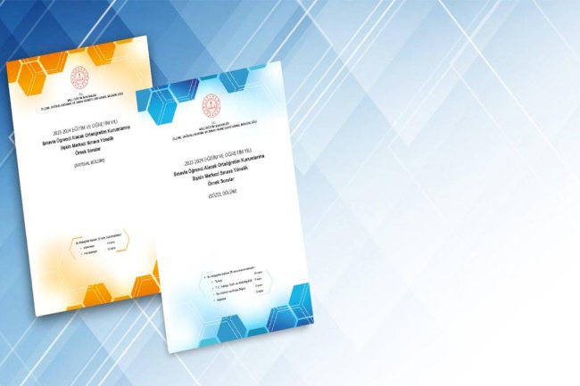 LGS kapsamındaki merkezî sınava yönelik örnek sorular yayımlandı