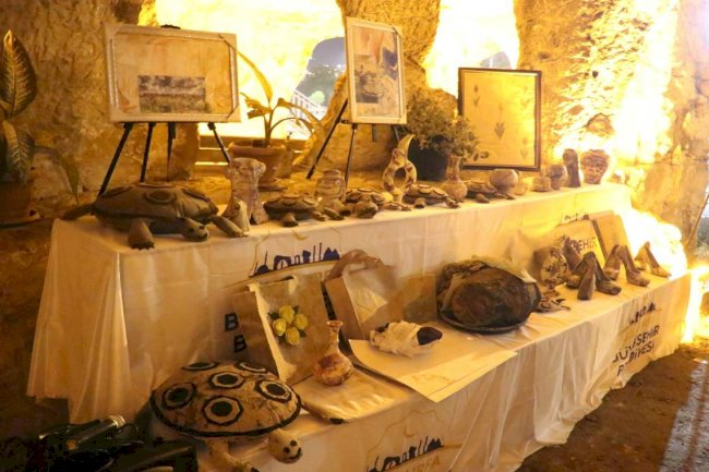 Ebru çalışmaları tarihi Kızılkoyun Nekropol'ünde sergilendi