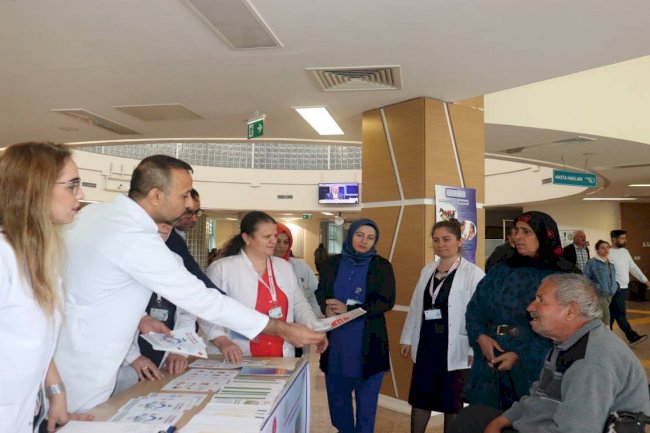 Harran Üniversitesi Hastanesi'nde diyabet hastalığına dikkat çekildi 