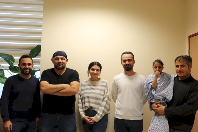 13 yaşında ve 13 kilo olan hasta sağlığına kavuştu