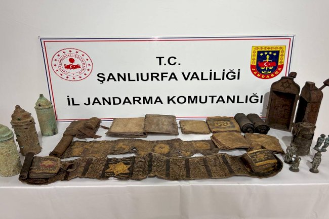 Şanlıurfa'da Tarihi Eser Operasyonu!