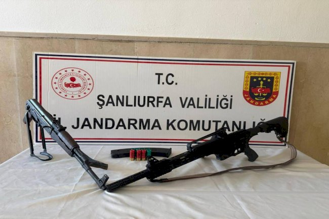Şanlıurfa'da Jandarmadan Silah Operasyonu!
