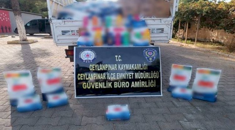 Urfa'da çok sayıda sahte temizlik ürünleri ele geçirildi!