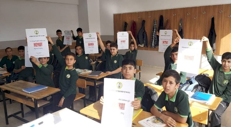 Urfalı öğrencilerden İsrail mallarına boykot çağrısı!