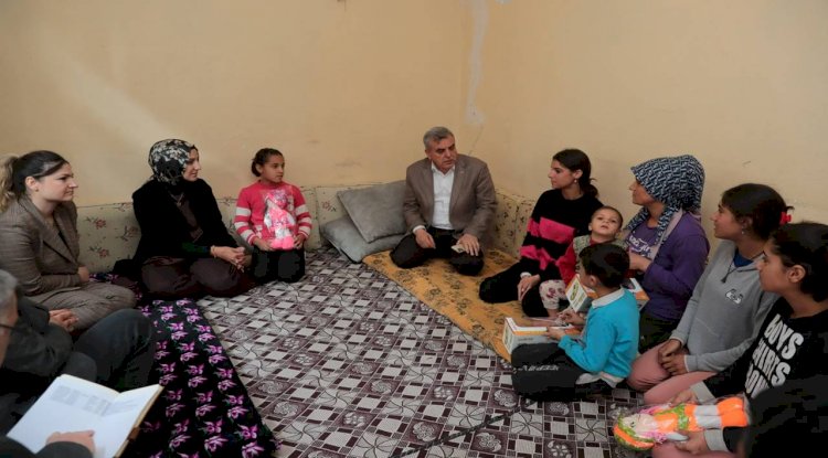 Başkan Beyazgül'den Siverek'te ev ziyaretleri