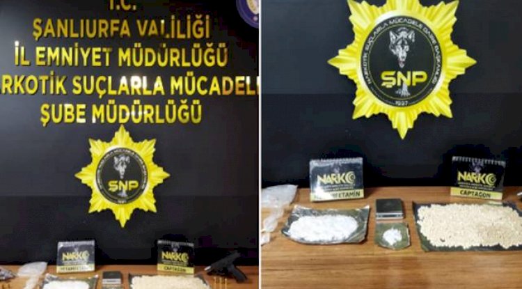 Şanlıurfa'da uyuşturucu operasyonu! 1 gözaltı