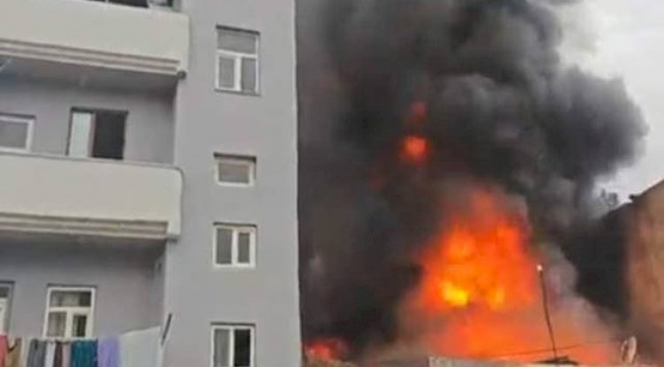 Şanlıurfa'da büyük yangın! Ortalık savaş alanına döndü