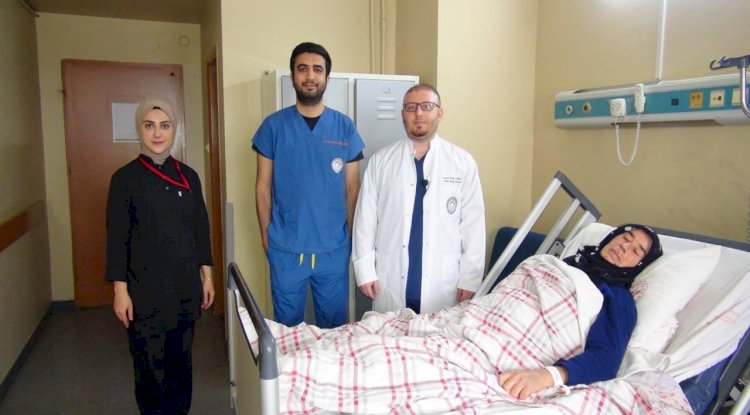 Urfa'da ilk defa koltuk altından kapalı yöntemle kalp ameliyatı yapıldı