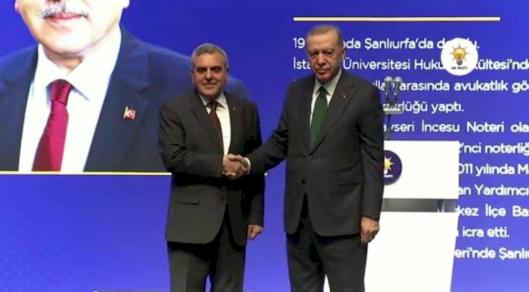 Erdoğan, Şanlıurfa Büyükşehir adayını açıkladı