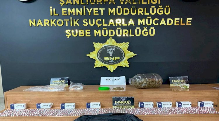 Haliliye'de uyuşturucu suçundan 5 şahıs gözaltına alındı