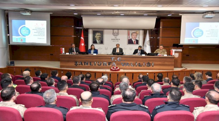 Şanlıurfa'da Seçim Güvenliği Toplantısı yapıldı