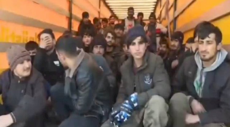 Kalkan-17 operasyonu! 881 düzensiz göçmen yakalandı