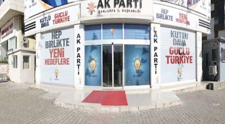 AK Parti Şanlıurfa İl Başkanlığı'ndan seçim açıklaması!