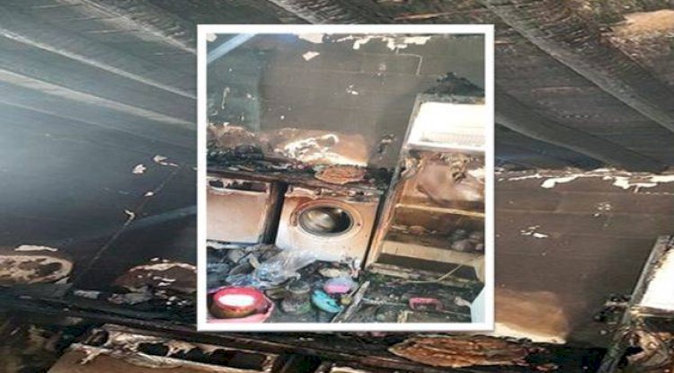 Urfa'da tüp patlaması! Bir ailenin evi yanarak kül oldu