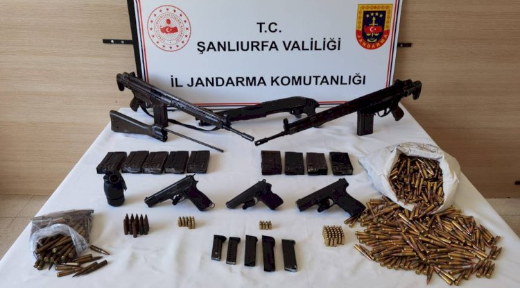 Şanlıurfa'da silah kaçakçılarına operasyon! Gözaltılar var 