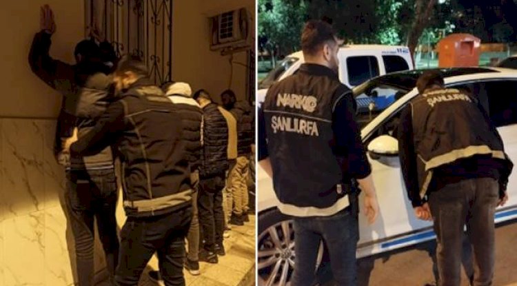 Viranşehir'de 3 şüpheli yakalanarak gözaltına alındı