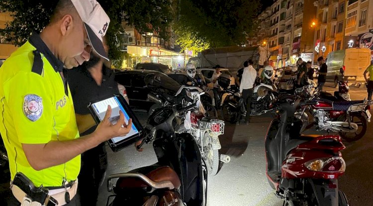 Urfa'da çok sayıda motosiklet trafikten men edildi! 