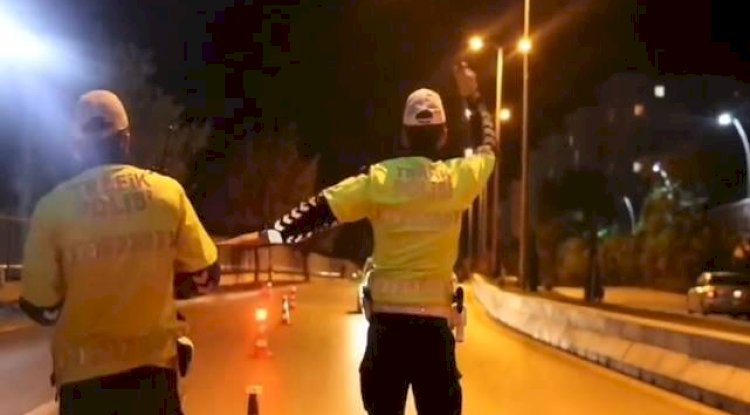Polis bölgesinde sıkı denetim! Binlerce araca işlem yapıldı 