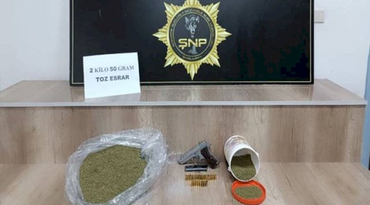 Şanlıurfa'da uyuşturucu operasyonu! 1 gözaltı