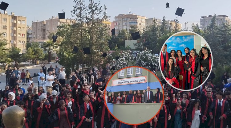Şanlıurfa Göbeklitepe Anadolu Lisesi mezuniyet töreni düzenledi