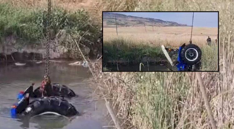 Traktörü İle Gölete Düşen Şahıs Boğuldu!