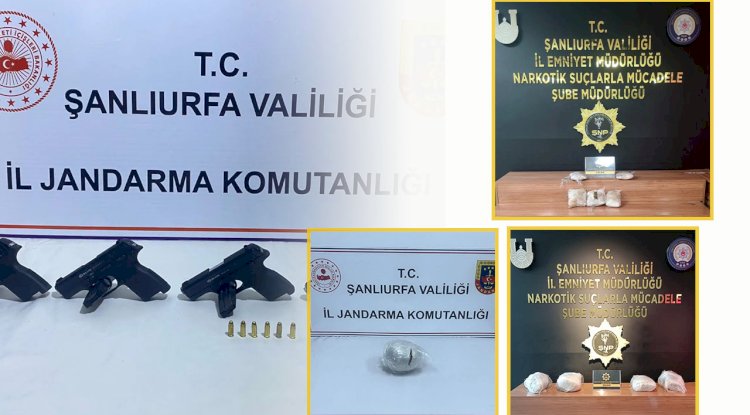 Şanlıurfa'da Dev Operasyon! 11 Gözaltı 