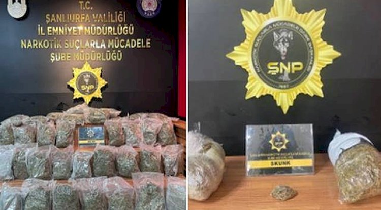 Şanlıurfa'da Kilolarca Uyuşturucu Ele Geçirildi! 