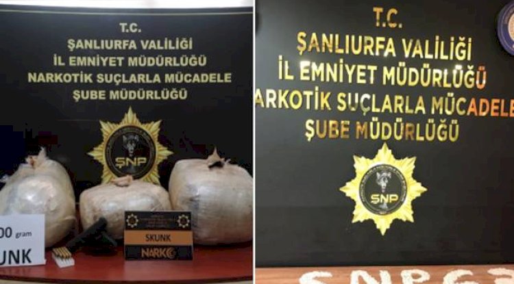 Şanlıurfa'da Kilolarca Uyuşturucu Ele Geçirildi! 5 Gözaltı