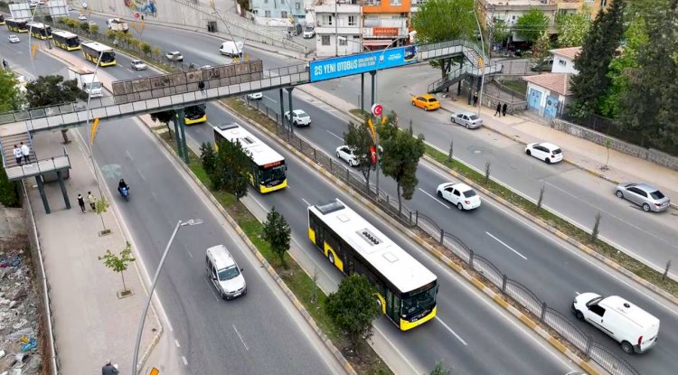 Şanlıurfa'da 25 Yeni Otobüs Hizmete Alındı