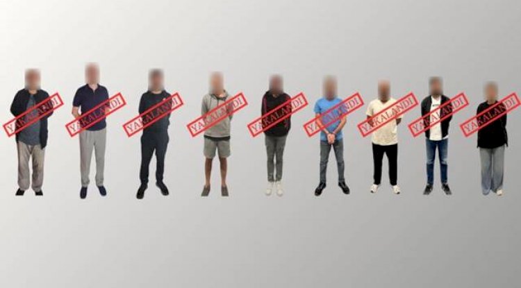 Kırmızı Bültenle Aranan 9 Şüpheli Türkiye'ye Getirildi 