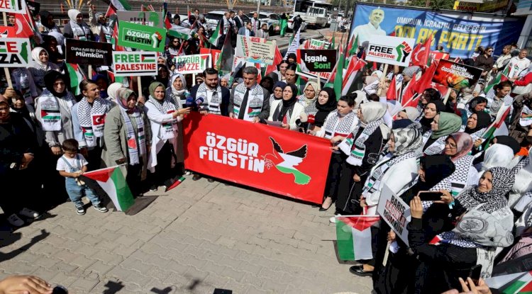 AK Parti Şanlıurfa Teşkilatından Gazze İçin Sessiz Çığlık