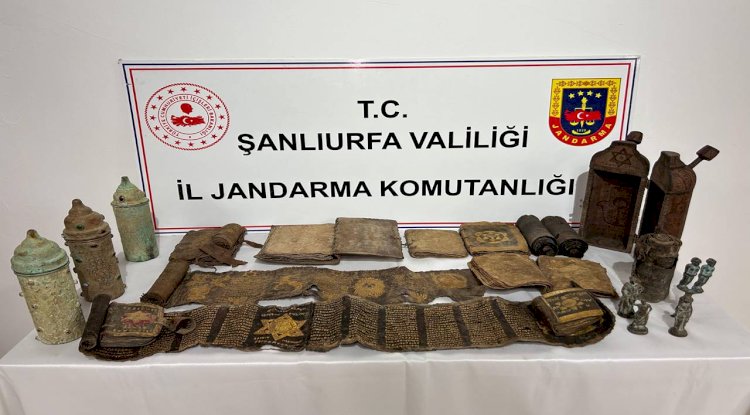 Şanlıurfa'da Tarihi Eser Operasyonu!