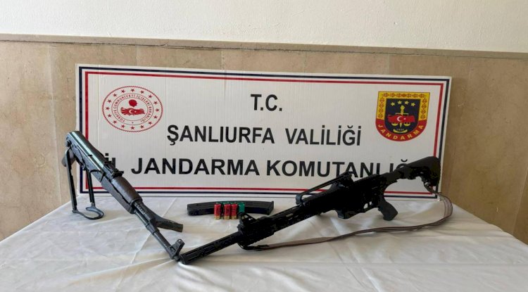 Şanlıurfa'da Jandarmadan Silah Operasyonu!