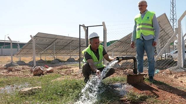 Urfa'da enerji yatırımları GES içme suyu kuyularında uygulanıyor