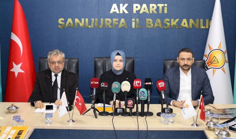 AK Parti Şanlıurfa İl Başkanlığında 25 Kasım açıklaması