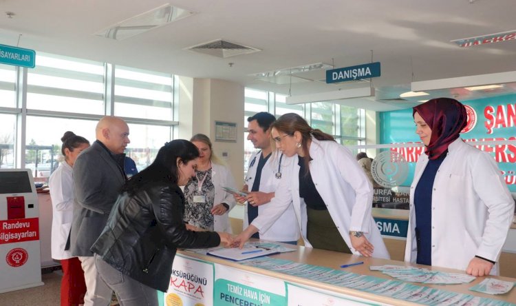 Harran Üniversitesi Hastanesi'nde verem hastalığına dikkat çekildi