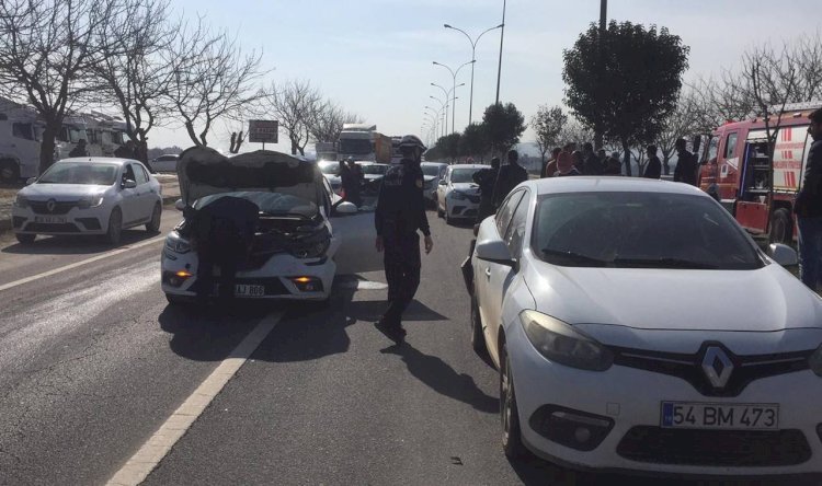 Urfa'da zincirleme kaza! 11 yaralı 