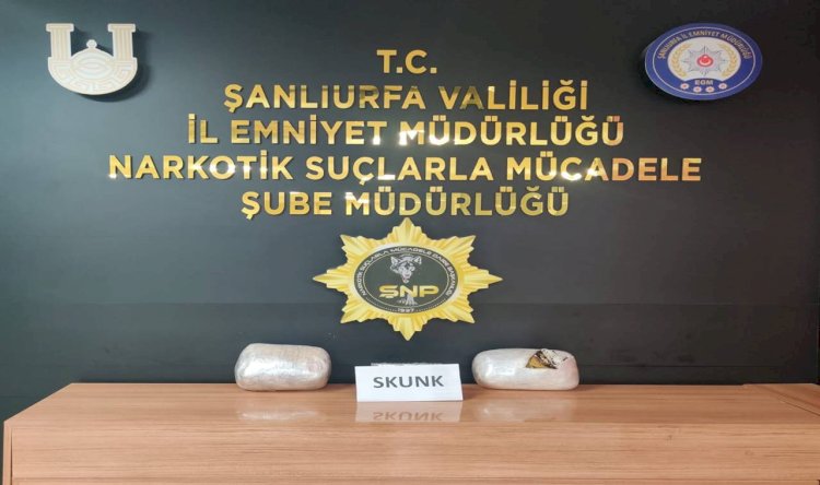 Şanlıurfa'da tam 4 kilo ele geçirildi! 1 gözaltı