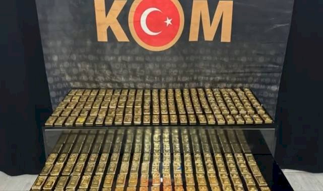 Bakan Yerlikaya duyurdu! 450 milyon TL kaçak külçe altınlara el konuldu