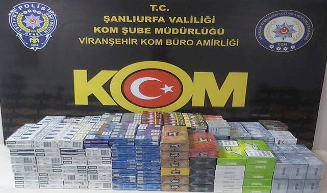 Viranşehir'de kaçakçılık operasyonu! 1 gözaltı