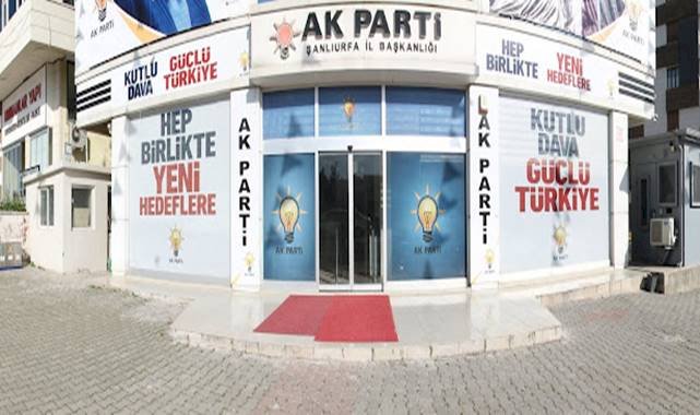 AK Parti Şanlıurfa İl Başkanlığı'ndan seçim açıklaması!