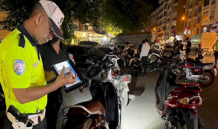 Urfa'da çok sayıda motosiklet trafikten men edildi! 