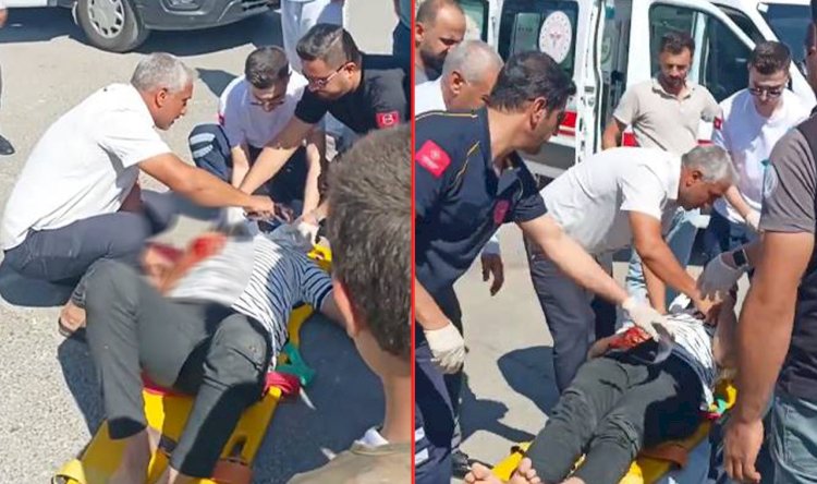 Şanlıurfa'da Motosiklet TIR'a Çarptı! 1 yaralı