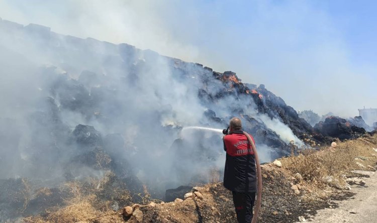 Şanlıurfa'da Korkutan Yangın!